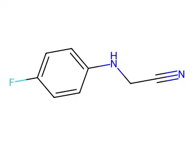 ((4-Fluorophenyl)amino)acetonitrile structure