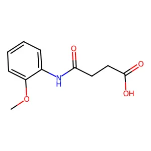4-(2-Methoxyanilino)-4-oxobutanoic acid structure