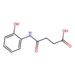 4-[(2-Hydroxyphenyl)amino]-4-oxobutanoic acid structure