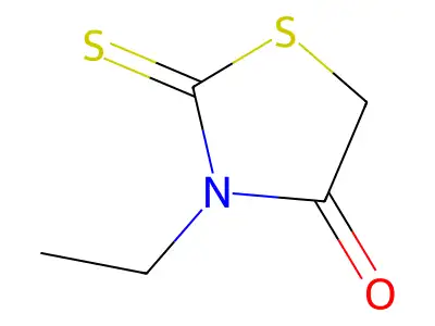 3-Ethylrhodanine structure