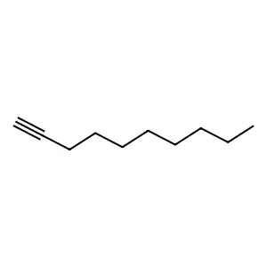 1-癸炔 structure