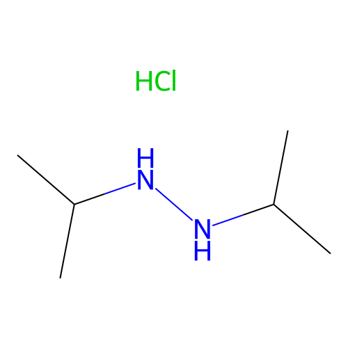 1,2-Diisopropylhydrazine monohydrochloride structure