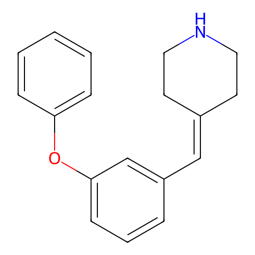 4-(3-Phenoxybenzylidene)piperidine structure