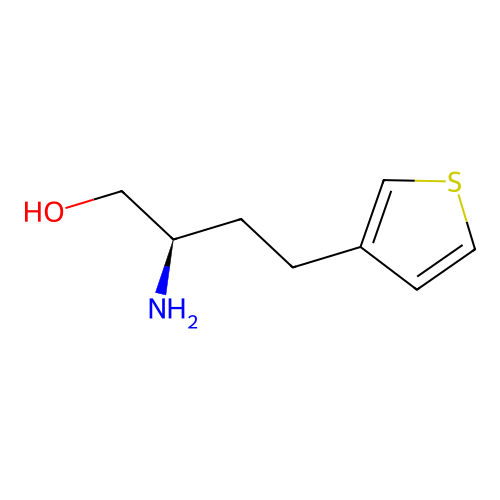 (2r)-2-Amino-4-(thiophen-3-yl)butan-1-ol structure