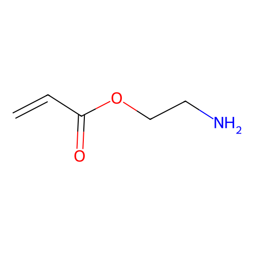 2-Aminoethyl acrylate structure