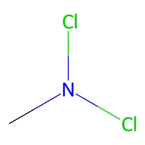 Methyldichloramine structure