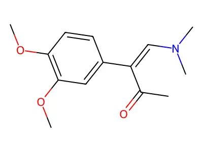 3-(3,4-Dimethoxyphenyl)-4-(dimethylamino)but-3-en-2-one structure