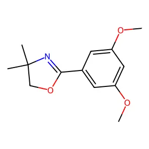 2-(3,5-Dimethoxyphenyl)-4,4-dimethyl-4,5-dihydro-1,3-oxazole structure