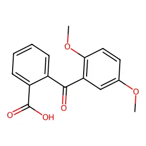 2-(2,5-Dimethoxybenzoyl)benzoic acid structure