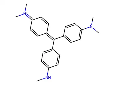 Methyl violet structure