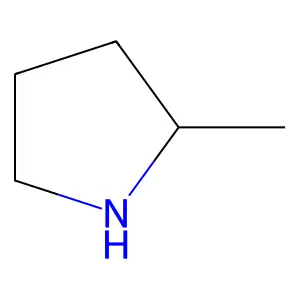 2-Methylpyrrolidine structure