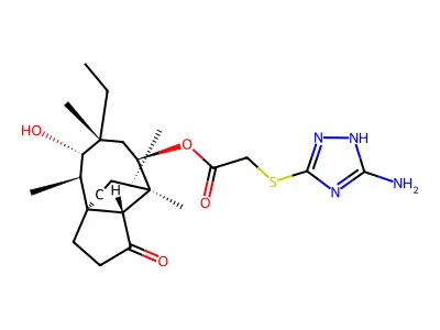 Azamulin structure
