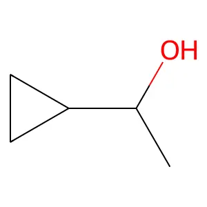 1-Cyclopropylethanol structure
