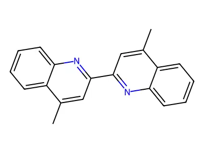 2,2'-Bi-4-lepidine structure