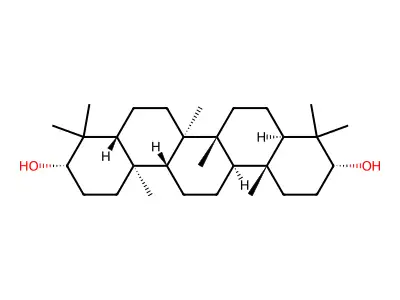 Gammaceran-3,21-diol structure