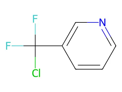 3-(Chlorodifluoromethyl)pyridine structure