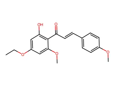 4'-Ethoxy-2'-hydroxy-4,6'-dimethoxy chalcone structure