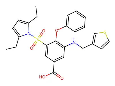 3-( -4-phenoxy-5-( benzoicacid structure