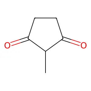 2-Methyl-1,3-cyclopentanedione structure