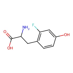 2-Fluorotyrosine structure