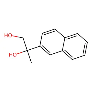 2-(2-Naphthyl)-1,2-propanediol structure