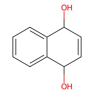 (1S,4S)-1,4-dihydronaphthalene-1,4-diol structure