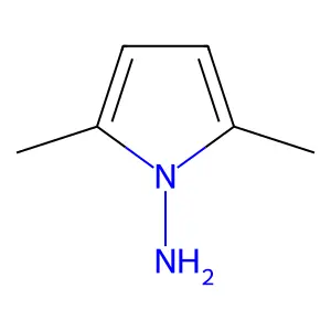 Pyrrole, 2,5-dimethyl-N-amino- structure