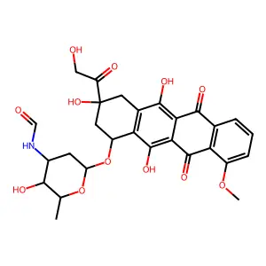 N-Formyladriamycin structure