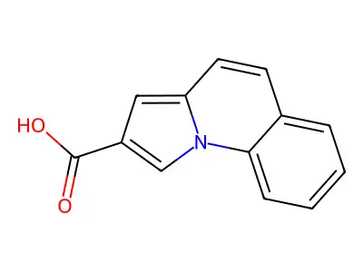 Pyrrolo[1,2-a]quinoline-2-carboxylic acid structure