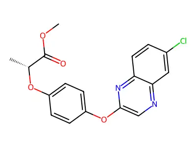 Quizalofop-methyl structure