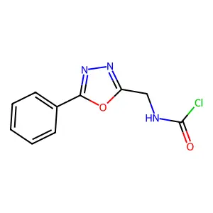 1,3,4-Oxadiazole, 2-(chloroacetamido)-5-phenyl- structure
