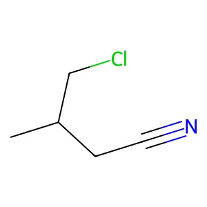 4-Chloro-3-methylbutanenitrile structure