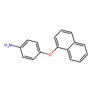 4-(Naphthalen-1-yloxy)aniline structure