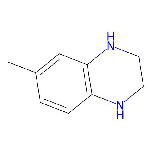 6-Methyl-1,2,3,4-tetrahydroquinoxaline structure