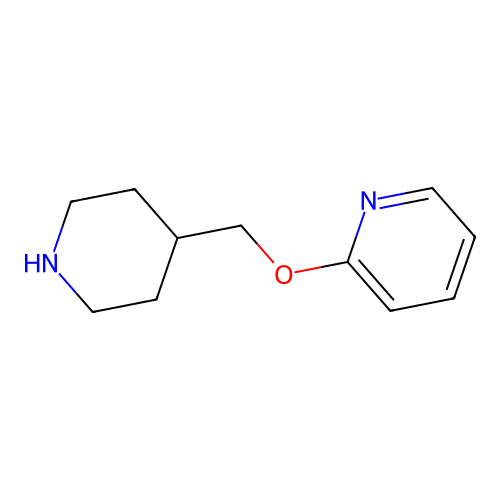 2-(Piperidin-4-ylmethoxy)pyridine structure