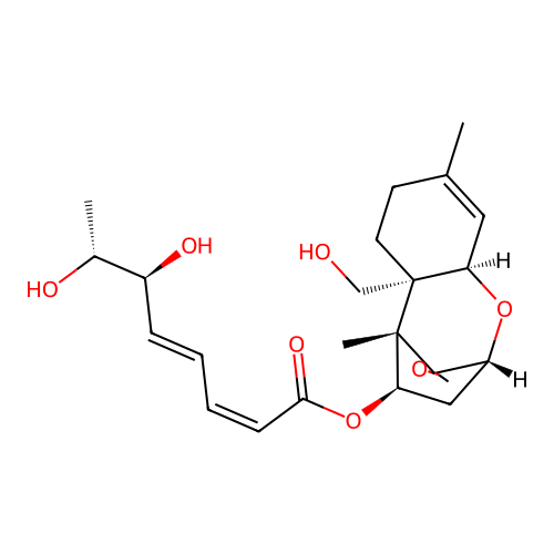 Trichoverrol B structure