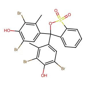 溴甲酚綠 structure
