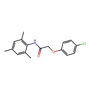 2-(4-Chlorophenoxy)-N-mesitylacetamide structure