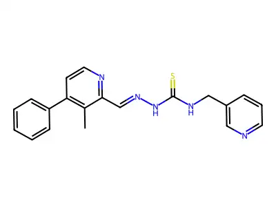 1-[(E)-(3-methyl-4-phenylpyridin-2-yl)methylideneamino]-3-(p structure