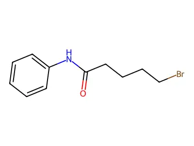5-bromo-N-phenylpentanamide structure