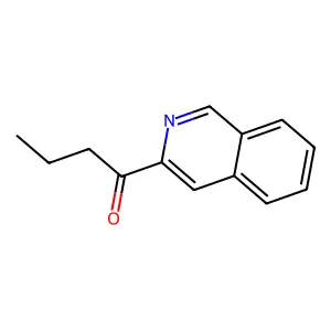 1-Butanone, 1-(3-isoquinolinyl)- structure