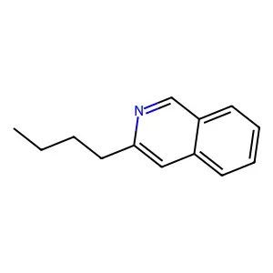 3-Butylisoquinoline structure