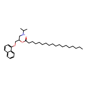 Propranolol stearate structure