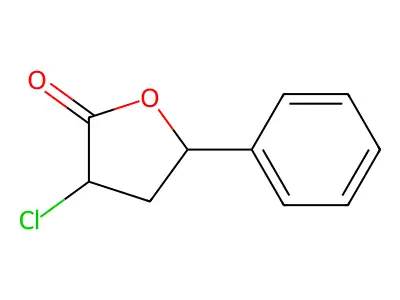3-Chloro-5-phenyloxolan-2-one structure