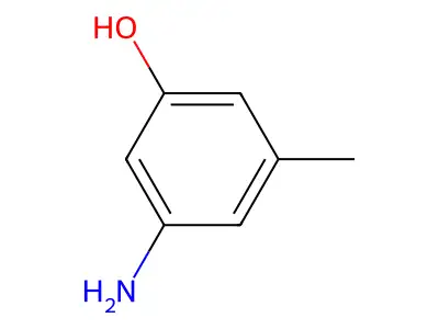 3-Amino-5-methylphenol structure