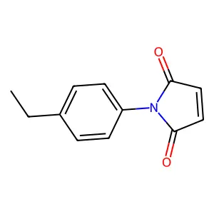 N-(4-Ethylphenyl)maleimide structure