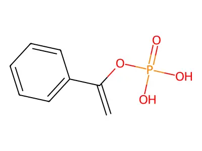 1-Phenylvinyl phosphate structure