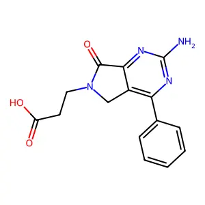8-[4-(1,3-dimethyl-2,6-dioxo-7H-purin-8-yl)butyl]-1,3-dimethyl-7H-purine-2,6-dione structure