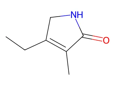 2H-Pyrrol-2-one, 4-ethyl-1,5-dihydro-3-methyl- structure