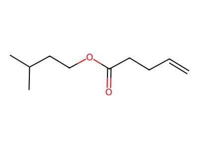 4-Pentenoic acid, 3-methylbutyl ester structure
